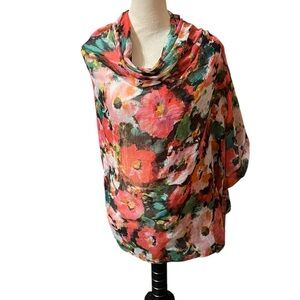Floral Multicolor Scarf